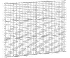 Gabionas su 5 mm viela ir 5x5 cm tinkleliu 200x10x150 cm