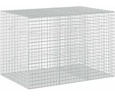 Gabionas su 5 mm viela ir 5x5 cm tinkleliu 150x100x100 cm