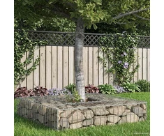 Gabioninė pakelta lova 100 x 100 x 20 cm Cinkuota plienas