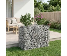 Gabioninė pakelta lova 100 x 50 x 80 cm Galvanizuotas plienas
