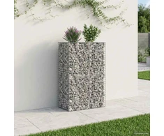 Gabioninė pakelta lova 90 x 50 x 150 cm Galvanizuotas plienas