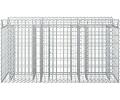 Gabioninė pakelta lova 150 x 50 x 80 cm Galvanizuotas plienas