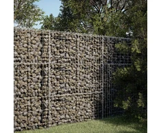 Gabiono krepšys su dangčiu, 100x100x150cm, galvanizuota geležis