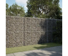 Gabiono krepšys su dangčiu, 300x100x200cm, galvanizuota geležis