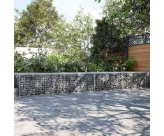 Gabiono krepšys su dangčiu, 500x100x50cm, galvanizuota geležis