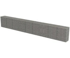 Gabiono siena su dang., galvanizuotas plienas, 900x50x100cm