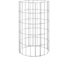 Gabiono stulpas, 30x50cm, galvanizuotas plienas, apskritas