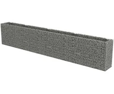 Gabiono vazonas, galvanizuotas plienas, 540x50x100cm, aukštas