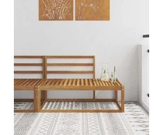 Lauko galinė sofa Natūrali 115 x 83 x 73 cm