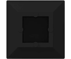 Galinių dangtelių 10909 pcs Juoda 15 x 15 x 15 mm PP