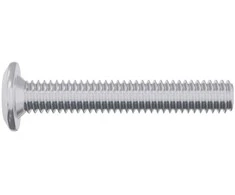 Galvos užrakto varžtas 12 pcs Sidabro M6 x 35 mm Plienas