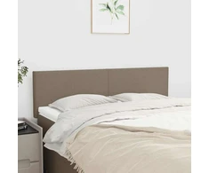 Galvūgaliai, 2vnt., taupe spalvos, 72x5x78/88cm, audinys