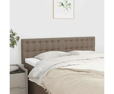 Galvūgaliai, 2vnt., taupe spalvos, 72x5x78/88cm, audinys