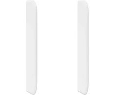 Galvūgalio ausis Balta 80 x 16 x 4 cm PVC