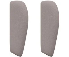 Galvūgalio ausis Taupe 40 x 23 x 6 cm audinys