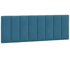 Galvūgalio pagalvėlė, mėlynos spalvos, 140cm, aksomas