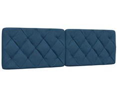 Galvūgalio pagalvėlė, mėlynos spalvos, 160cm, audinys
