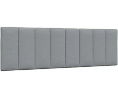 Lova Galvūgalio pagalvėlė, Hanko, šviesiai pilkos spalvos, 160cm, audinys