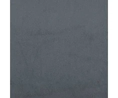 Galvūgalio pagalvėlė, tamsiai pilkos spalvos, 152cm, aksomas