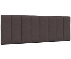 Lova Galvūgalio pagalvėlė, Hanko, tamsiai rudos spalvos, 140cm, audinys