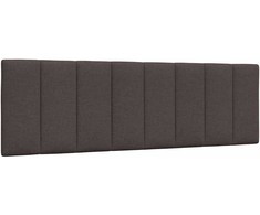 Galvūgalio pagalvėlė, Hanko, tamsiai rudos spalvos, 160cm, audinys