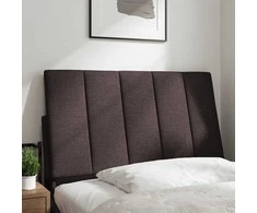 Lova Galvūgalio pagalvėlė, Hanko, tamsiai rudos spalvos, 90 cm, audinys