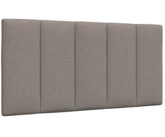 Lova Galvūgalio pagalvėlė, Hanko, taupe spalvos, 100 cm, audinys