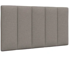 Lova Galvūgalio pagalvėlė, Hanko, taupe spalvos, 90 cm, audinys