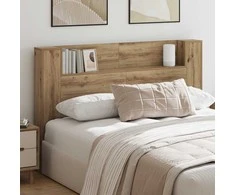 Galvūgalio spinta su LED Amatinė Ąžuolas 160 x 16,5 x 103,5 cm