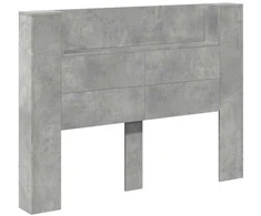 Galvūgalio spinta su LED Betono 140 x 16,5 x 103,5 cm