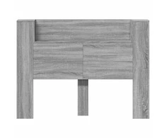 Galvūgalio spinta su LED Pilka Sonoma 140 x 16,5 x 103,5 cm