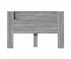 Galvūgalio spinta su LED Pilka Sonoma 160 x 16,5 x 103,5 cm