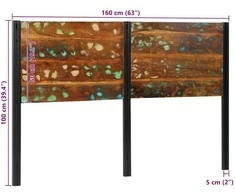 Galvūgalis, 160cm, perdirbta mediena ir geležis