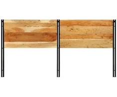 Galvūgalis, 200cm, akacijos medienos masyvas/geležis
