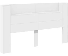 Galvūgalis Balta 180 x 16,5 x 103,5 cm Apdirbta mediena