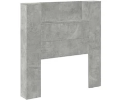 Galvūgalis Betono pilka 100 x 16,5 x 103,5 cm Apdirbta mediena
