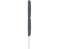Galvūgalis Tamsiai pilka 160 cm Aksomas