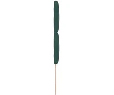 Galvūgalis Tamsiai žalia 90 cm Aksomas