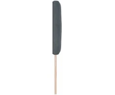 Galvūgalis Tamsiai pilka 80 cm Aksomas