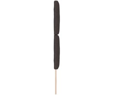 Galvūgalis Tamsiai rudas 80 cm audinys