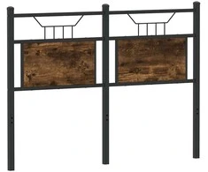 Pakaitinis galvūgalis, dūminio ąžuolo spalvos, 120cm, mediena ir plienas