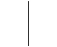 Pakaitinis galvūgalis, dūminio ąžuolo spalvos, 150cm, mediena ir plienas