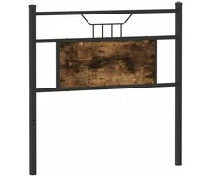 Pakaitinis galvūgalis, dūminio ąžuolo spalvos, 75cm, mediena ir plienas