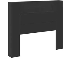 Galvūgalis Juoda 120 x 16,5 x 103,5 cm Apdirbta mediena