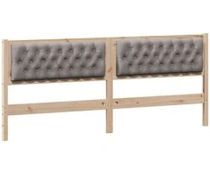 Galvūgalis Kita Ruda ir taupe 200 cm Pušies masyvas
