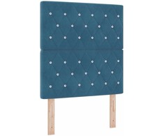 Galvūgalis Tamsiai mėlyna 80 cm Aksomas
