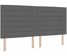 Galvūgalis Tamsiai pilka 200 cm audinys