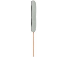 Galvūgalis Šviesiai pilka 80 cm Aksomas