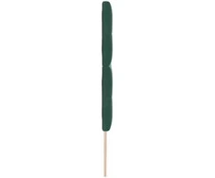 Galvūgalis Tamsiai žalia 180 cm Aksomas