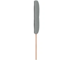 Aukščio reguliuojamas atlošas Šviesiai pilka 100 cm audinys